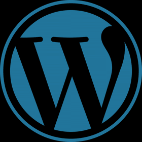 The WordPress logo morphs into the Hugo logo.