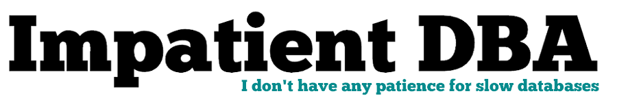Andy Mallon blog logo with the tagline Databases, technology and the humans behind them.