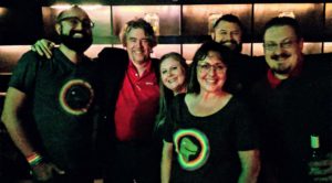 Group photo of Andy Mallon, Bob Potter, Beth Kelleher, Lori Edwards, John Q Martin, and Steve Wright.