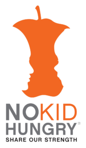 No Kid Hungry campaign logo.