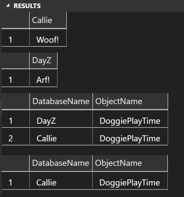 SQL Server results showing cross-database dependencies do not clear the plan cache for the other database.