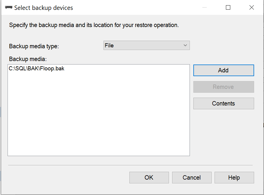 SQL Server backup restore error caused by an encrypted backup.