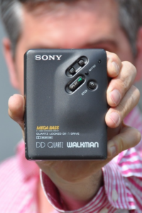 This Walkman is old-school, like the code I've been writing